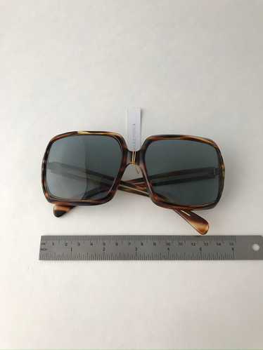 1970s Sunglasses - Square Tortoise - image 1