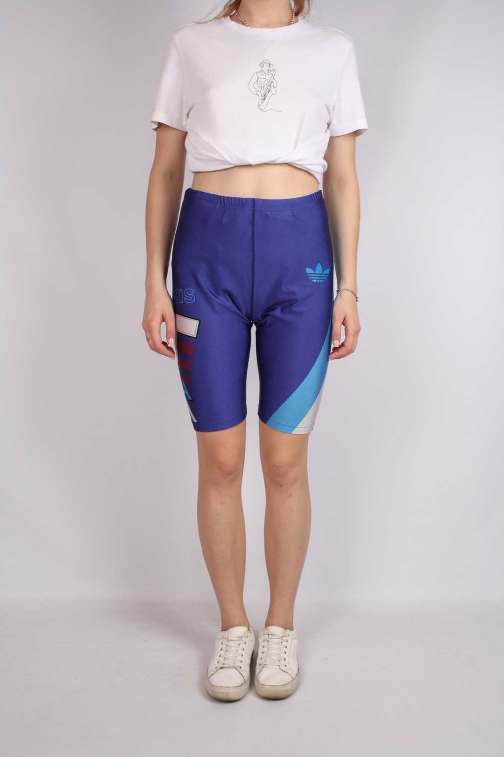 Adidas × Vintage Adidas Cycling Bike Shorts Athle… - image 2