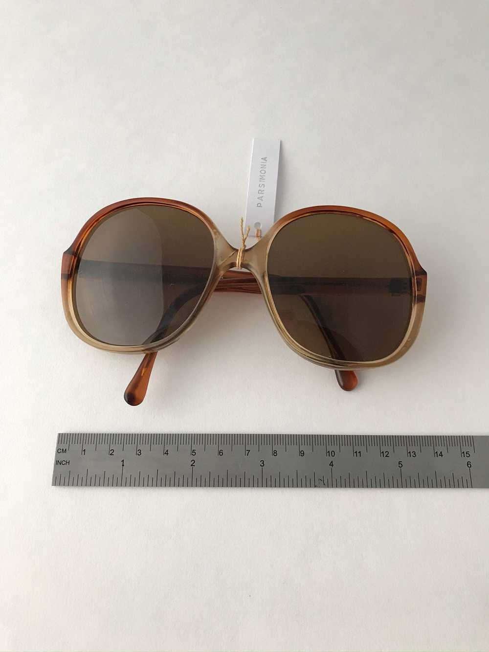 1970s Sunglasses - Brown Fade - image 1