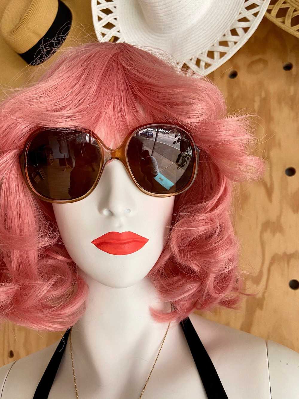1970s Sunglasses - Brown Fade - image 3