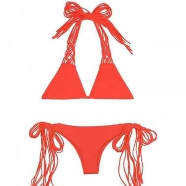 Mikoh Waipahu Triangle Multi String Bikini Swim T… - image 1