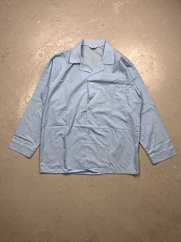 Sears × Vintage 90s Sears Button Up Blue Size Larg