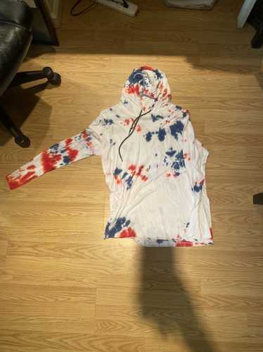 Streetwear × Vintage Fun tie dye light sweatshirt - image 1