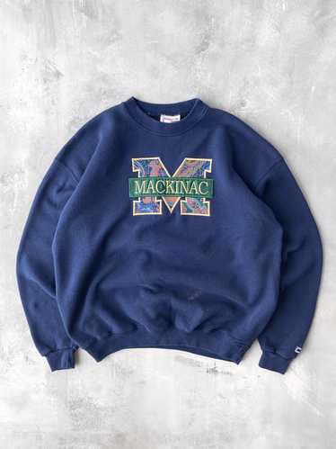 Mackinac Patch Sweatshirt 90's - XL