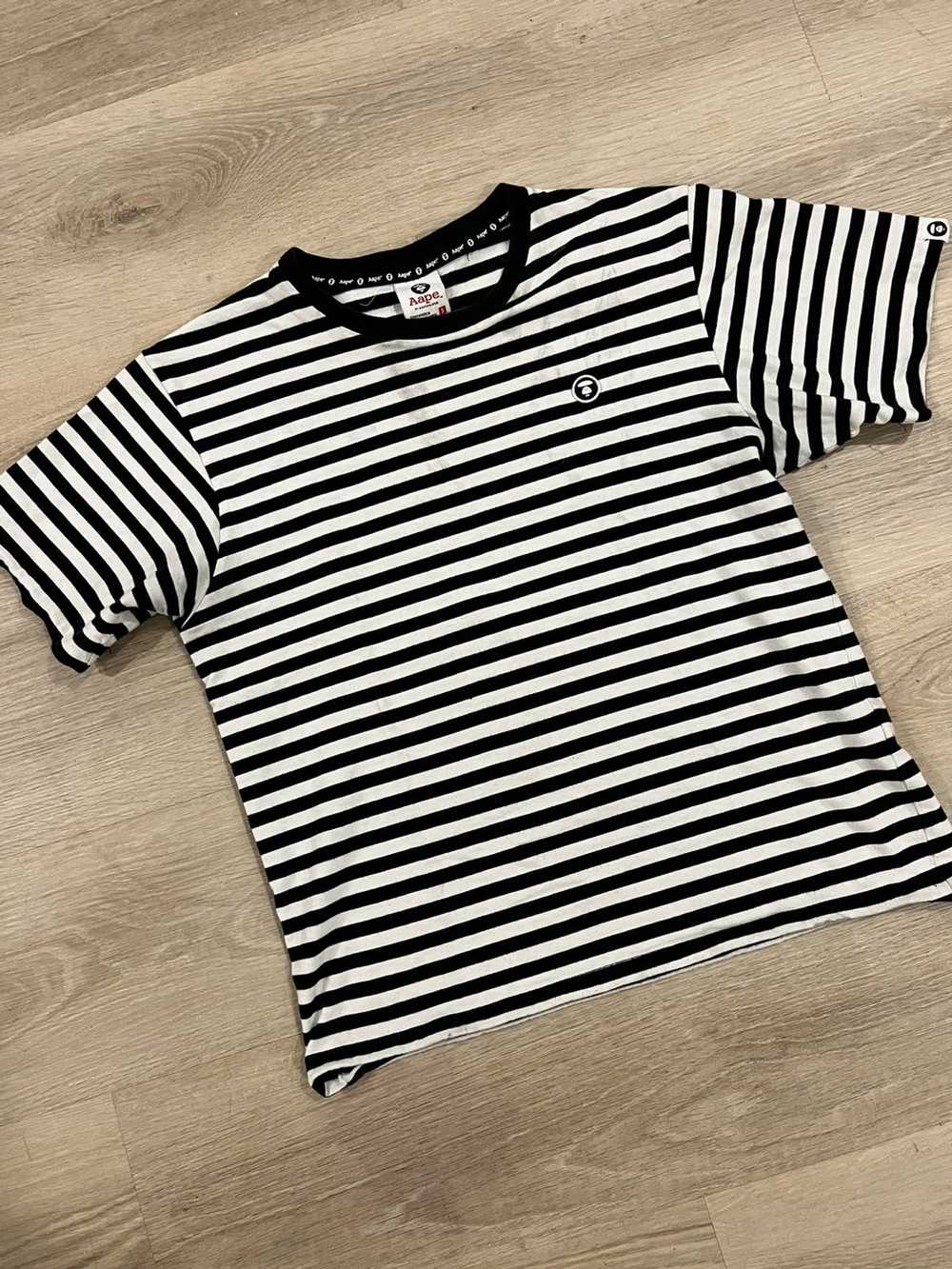 Aape Aape by A Bathing Ape Striped Tee - image 3