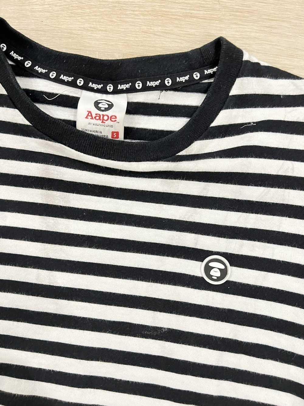 Aape Aape by A Bathing Ape Striped Tee - image 4