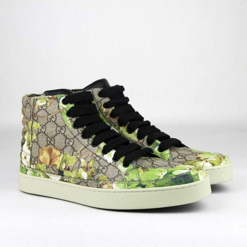 Gucci Cloth high trainers - image 8