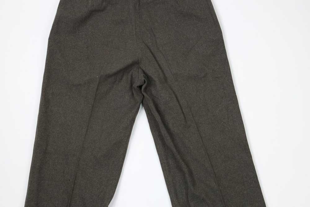 Vintage Vintage 40s WWII Fly Wool Wide Leg Pants … - image 9