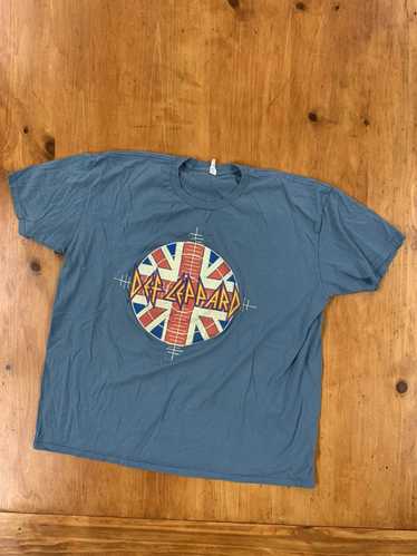 Vintage Vintage Def Leppard Union Jack T-Shirt