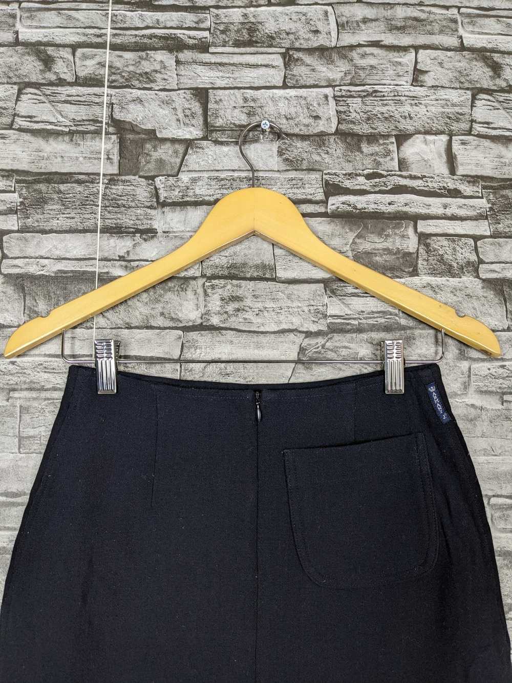 Armani × Vintage Armani Jeans Italy Mini Skirt Sh… - image 2