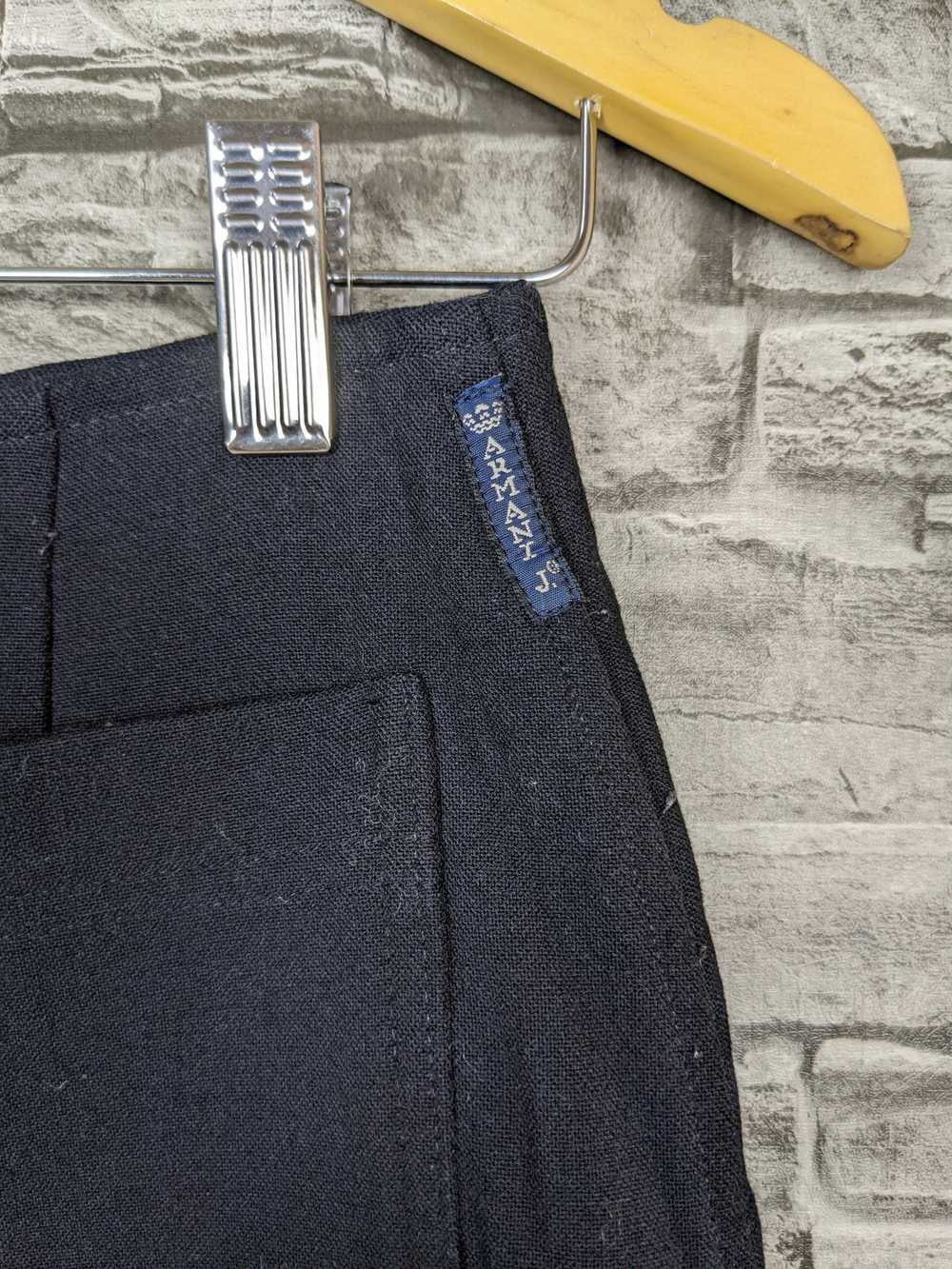 Armani × Vintage Armani Jeans Italy Mini Skirt Sh… - image 7