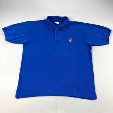 Nike Vintage Nike Polo Shirt Small Blue Challenge… - image 1