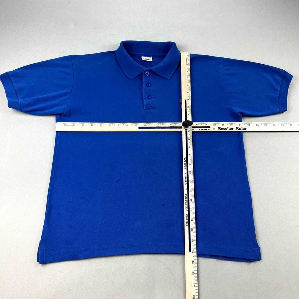 Nike Vintage Nike Polo Shirt Small Blue Challenge… - image 8