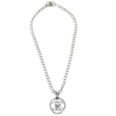 Chanel pendant silver round - Gem