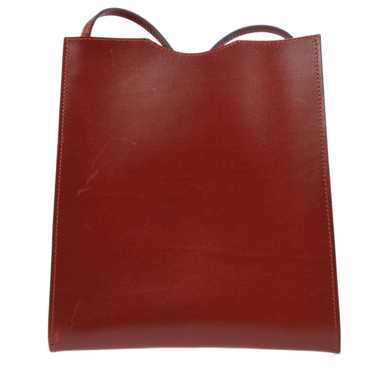 HERMES Birkin 30 Rouge H Chevre PHW 1998 C Square