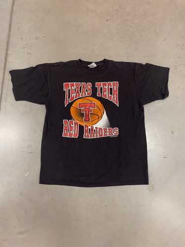 American College × Vintage Texas tech college tee