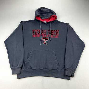 TEXAS TECH RED RAIDERS WINNING TEAM EMBELLISHED SLEEVE CREWNECK PULLOVER BY  MADI PREWETT TROUTT