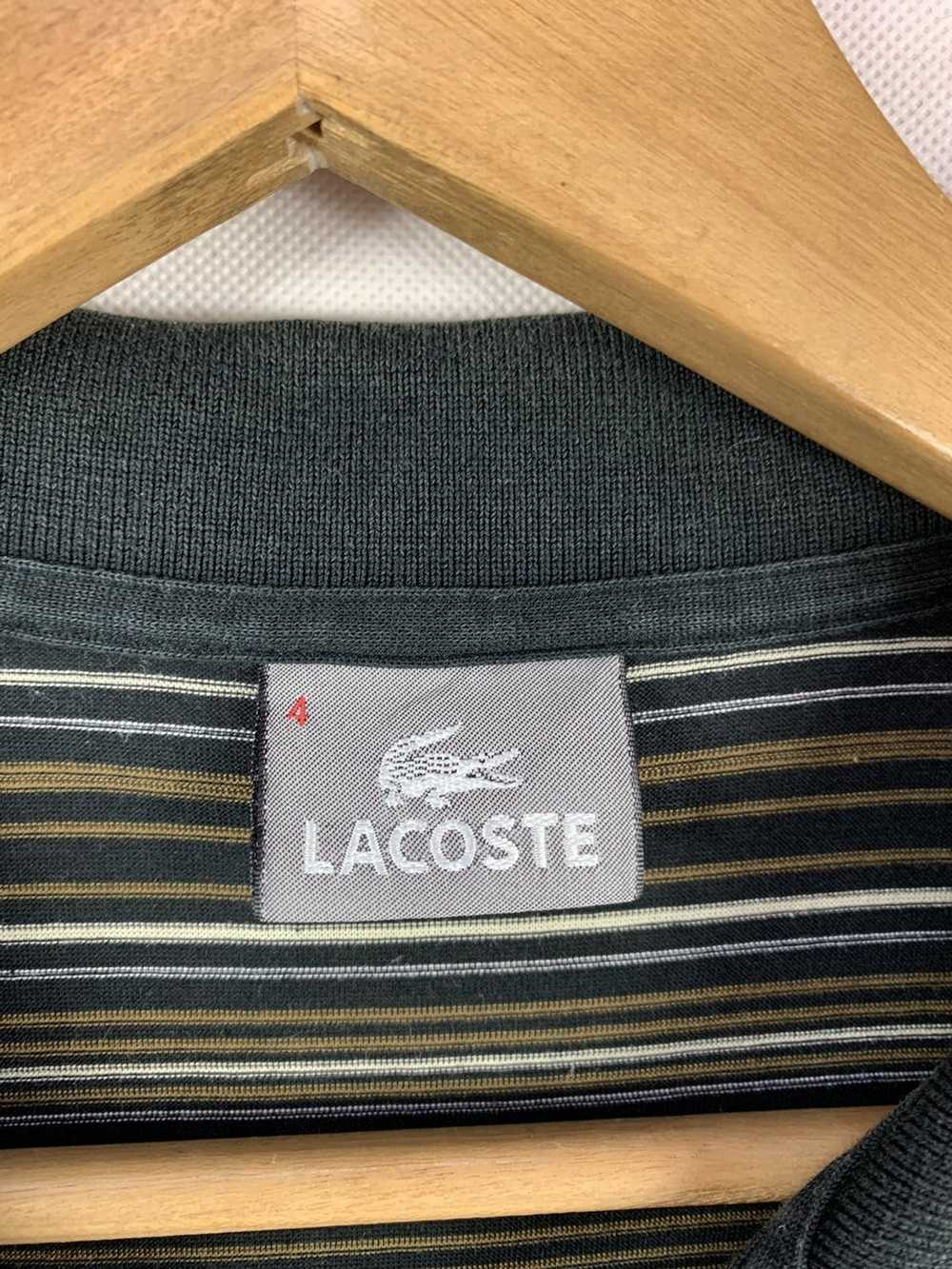 Japanese Brand × Lacoste Rare! Lacoste Japan Stri… - image 5