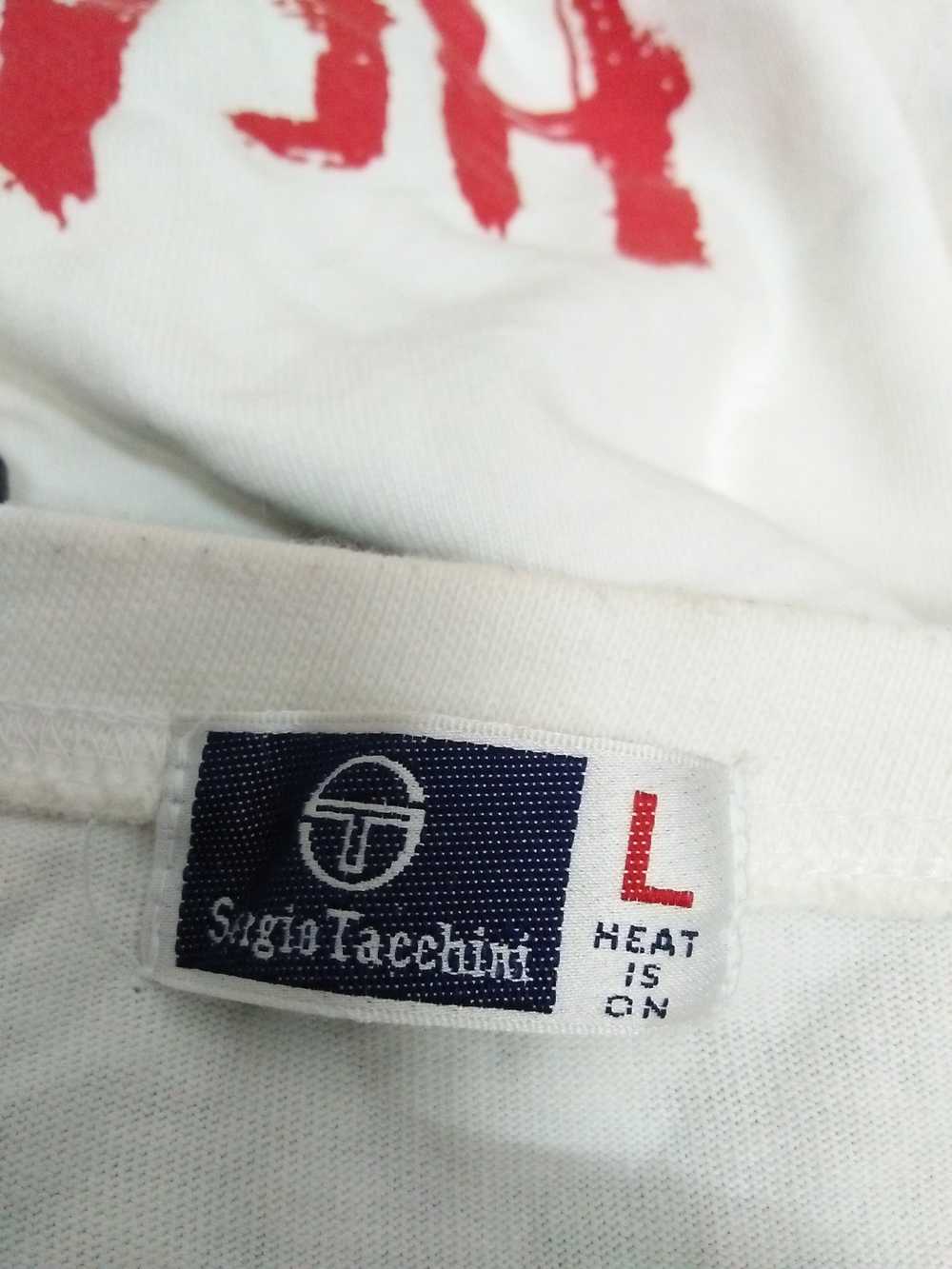 Sergio Tacchini 90s SERGIO TACCHINI BIG LOGO SHIR… - image 8