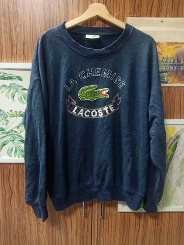 Lacoste × Vintage Vintage 90s sweatshirt lacoste … - image 1