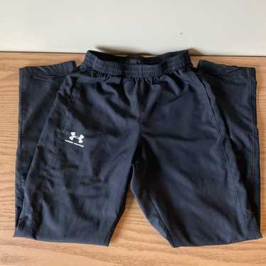 NWT Under Armour Vital Woven Men's Small Navy Blue/White Active Pants  1352031