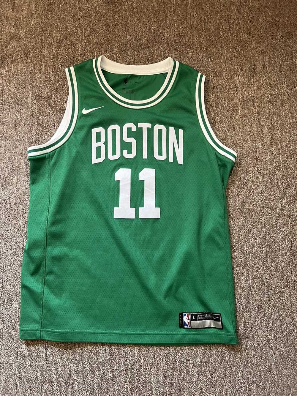 Men's Boston Celtics #11 Kyrie Irving Black 2017-2018 Nike Swingman General  Electric Stitched NBA Jersey on sale,for Cheap,wholesale from China