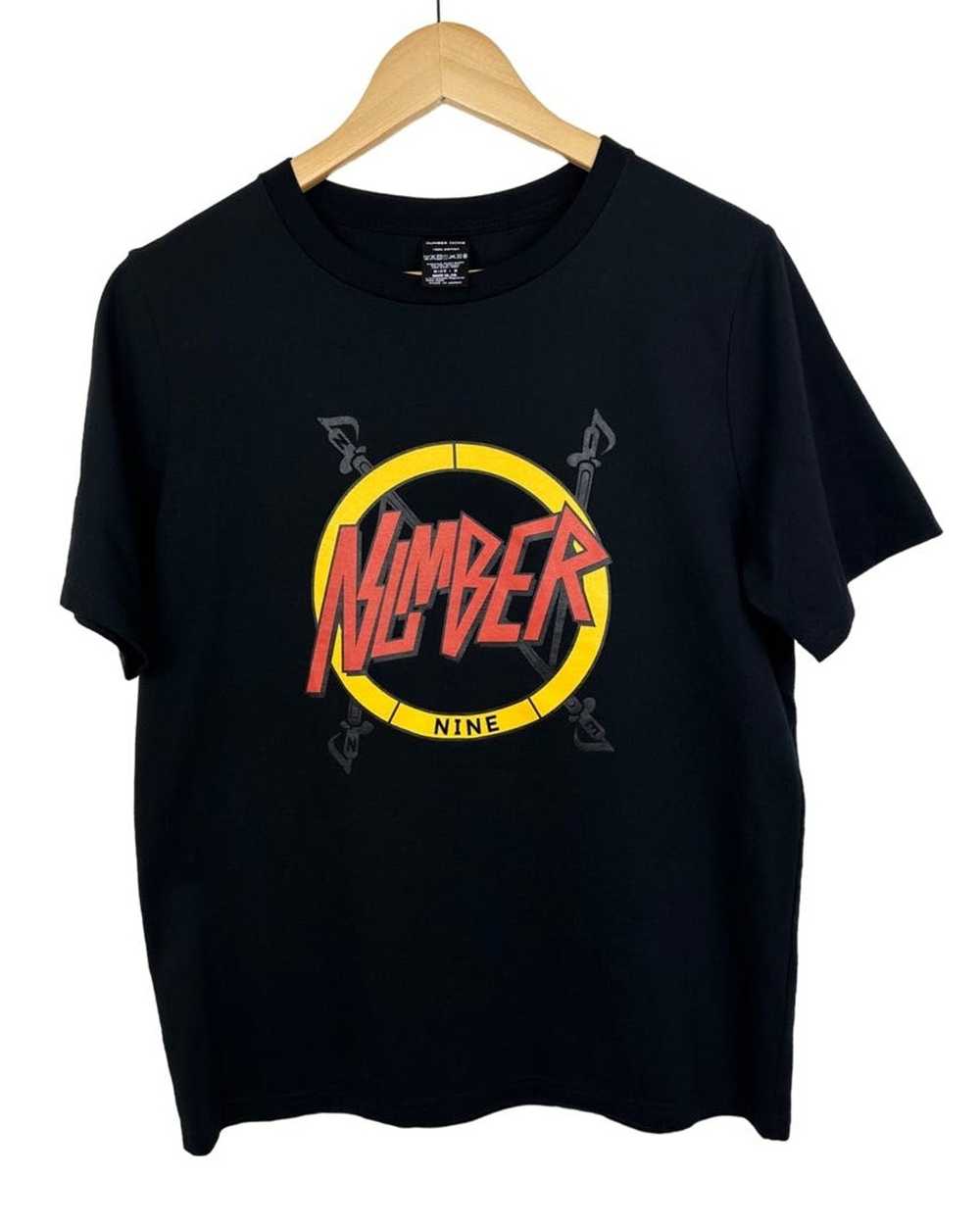 Number (N)ine Number (N)ine Slayer Black Tee size… - image 1