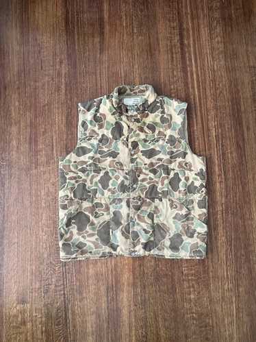 Camo × Vintage Vintage Duck Camo quilted hunting v