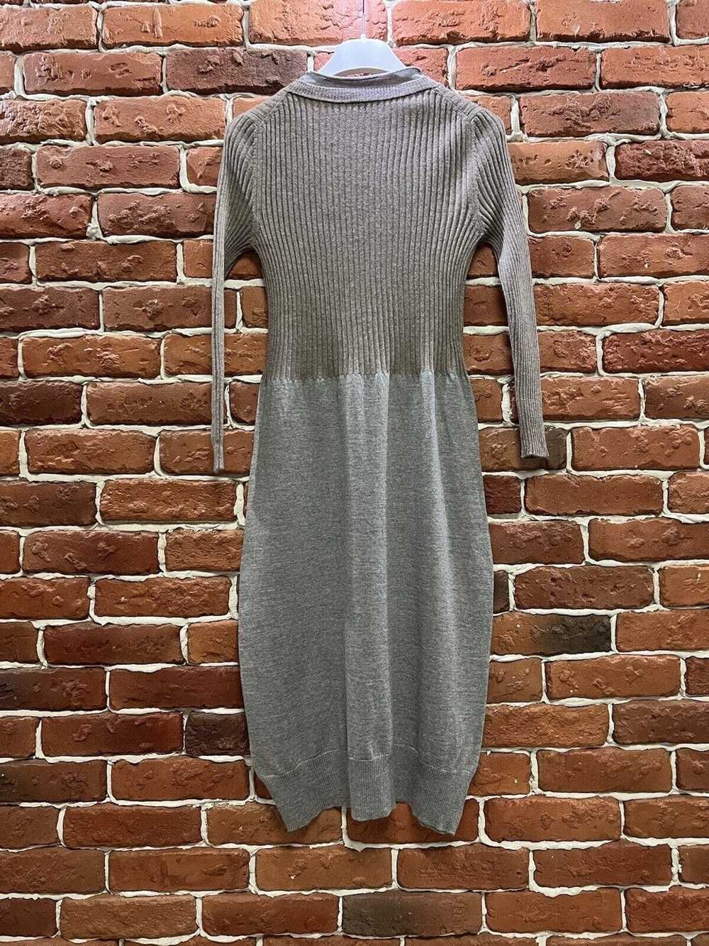 Fabiana Filippi Fabiana Filippi Wool Dress Grey/B… - image 4