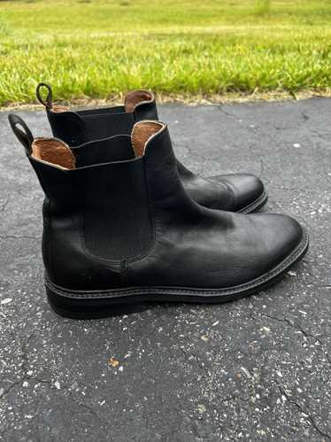 Frye Frye Black Leather Chelsea Boots