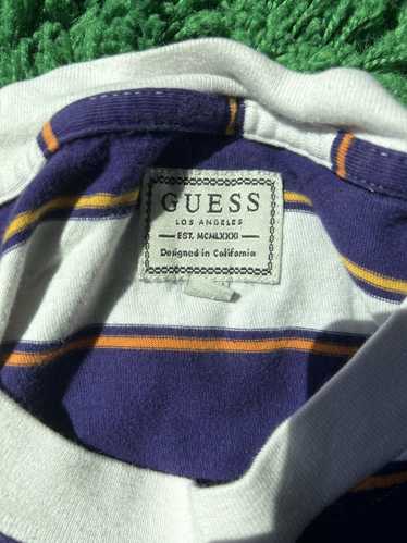 Guess Purple guess t-shirt