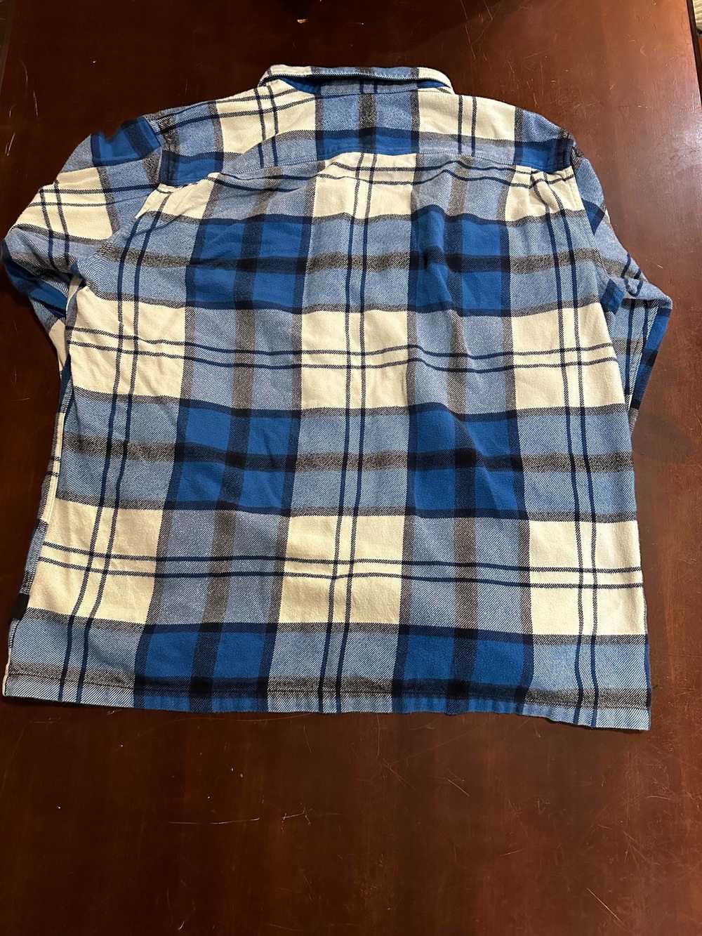 Patagonia Patagonia blue button up flannel xl - image 3