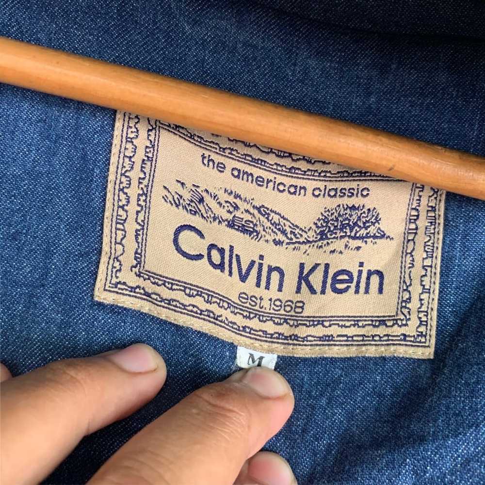 Calvin Klein × Vintage Vintage Calvin Klein Hoodi… - image 8