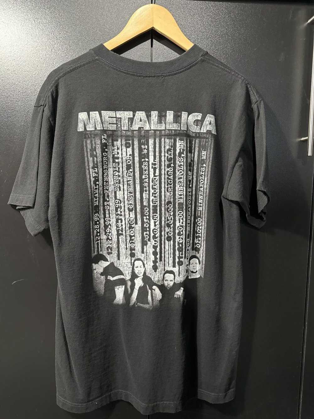 Band Tees × Giant × Vintage 1999 Metallica Tour/B… - image 5