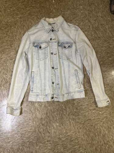 Streetwear × Vintage Acid wash denim jacket