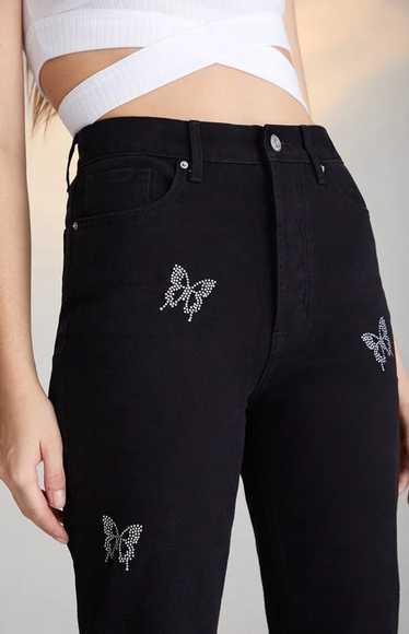 Pacsun Pacsun Rhinestone Butterfly Jeans