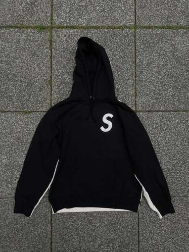 Supreme Supreme S Logo Split Hooded Sweatshirt - image 1
