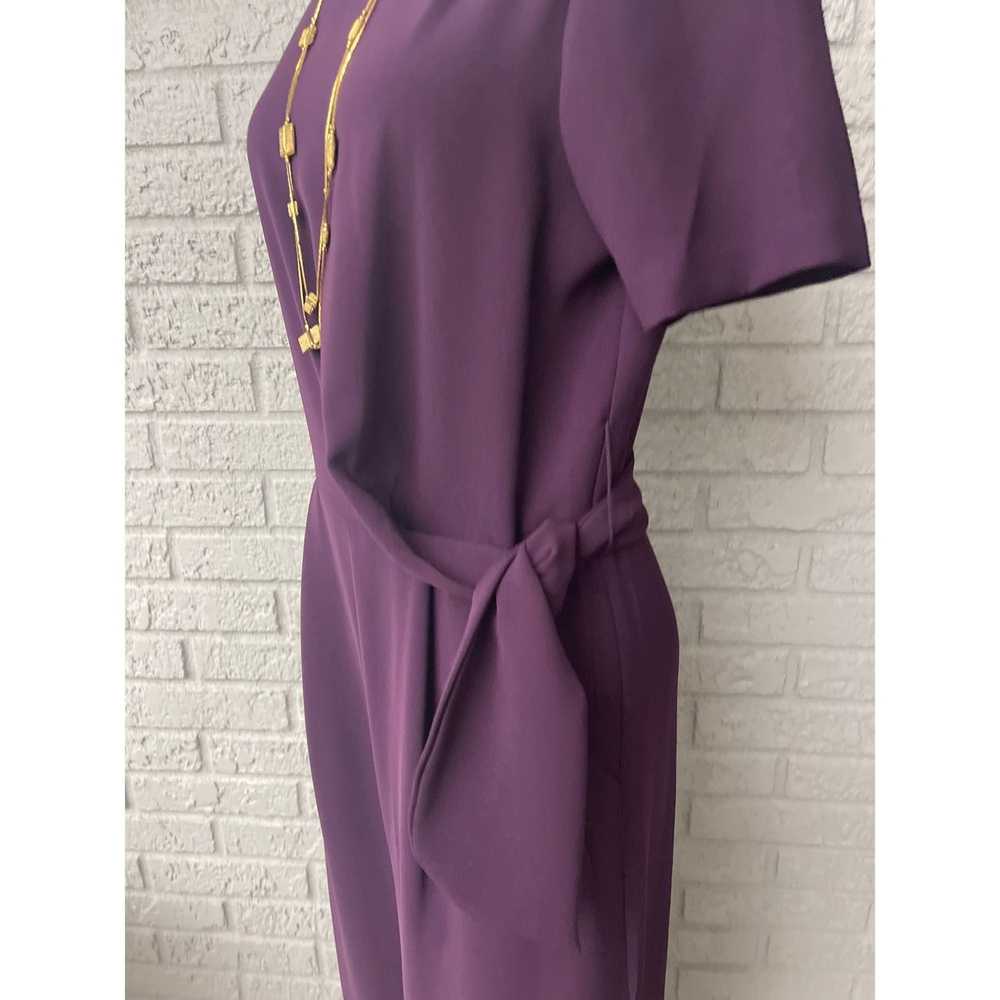 Other Tahari Arthur S Levine Purple Short Sleeve … - image 5
