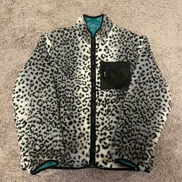 Supreme Supreme Leopard fleece reversible jacket - image 1