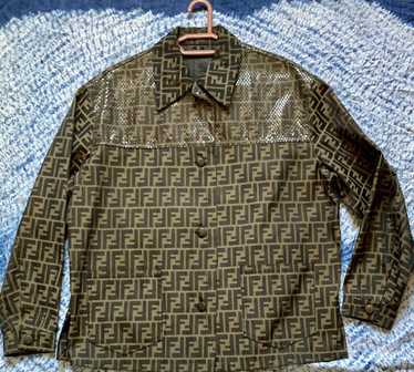Fendi Rare Vintage Fendi Zucca Sequin Jacket - image 1
