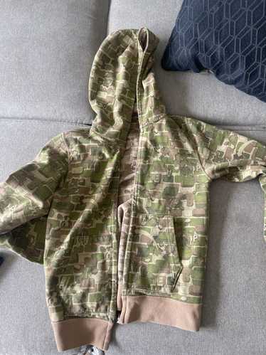 Bape Explosive Camo Reversible Full Zip Hoodie - image 1