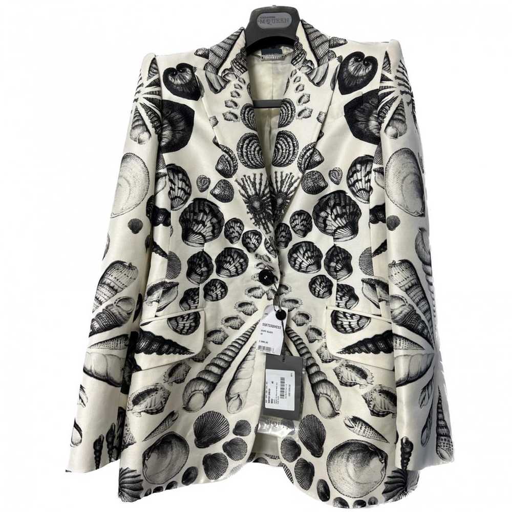 Alexander McQueen Silk blazer - image 2