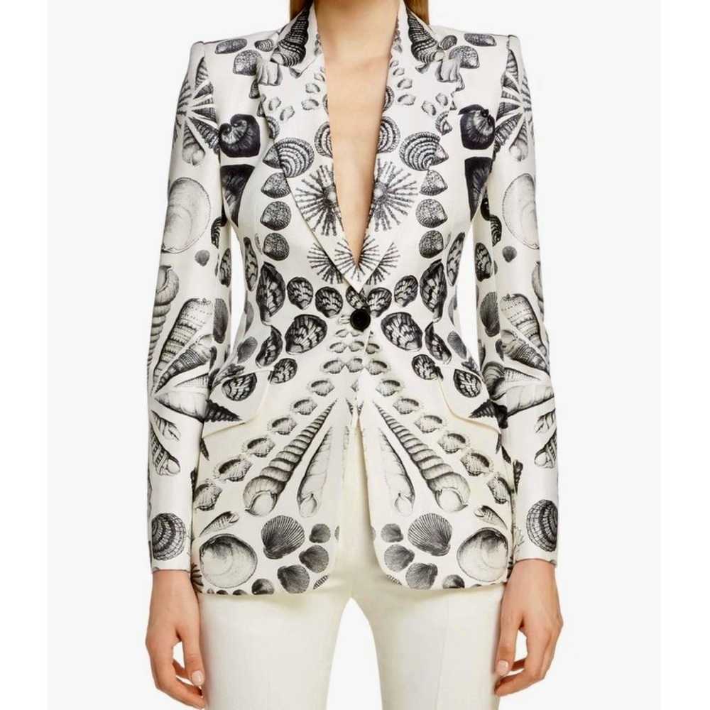 Alexander McQueen Silk blazer - image 7