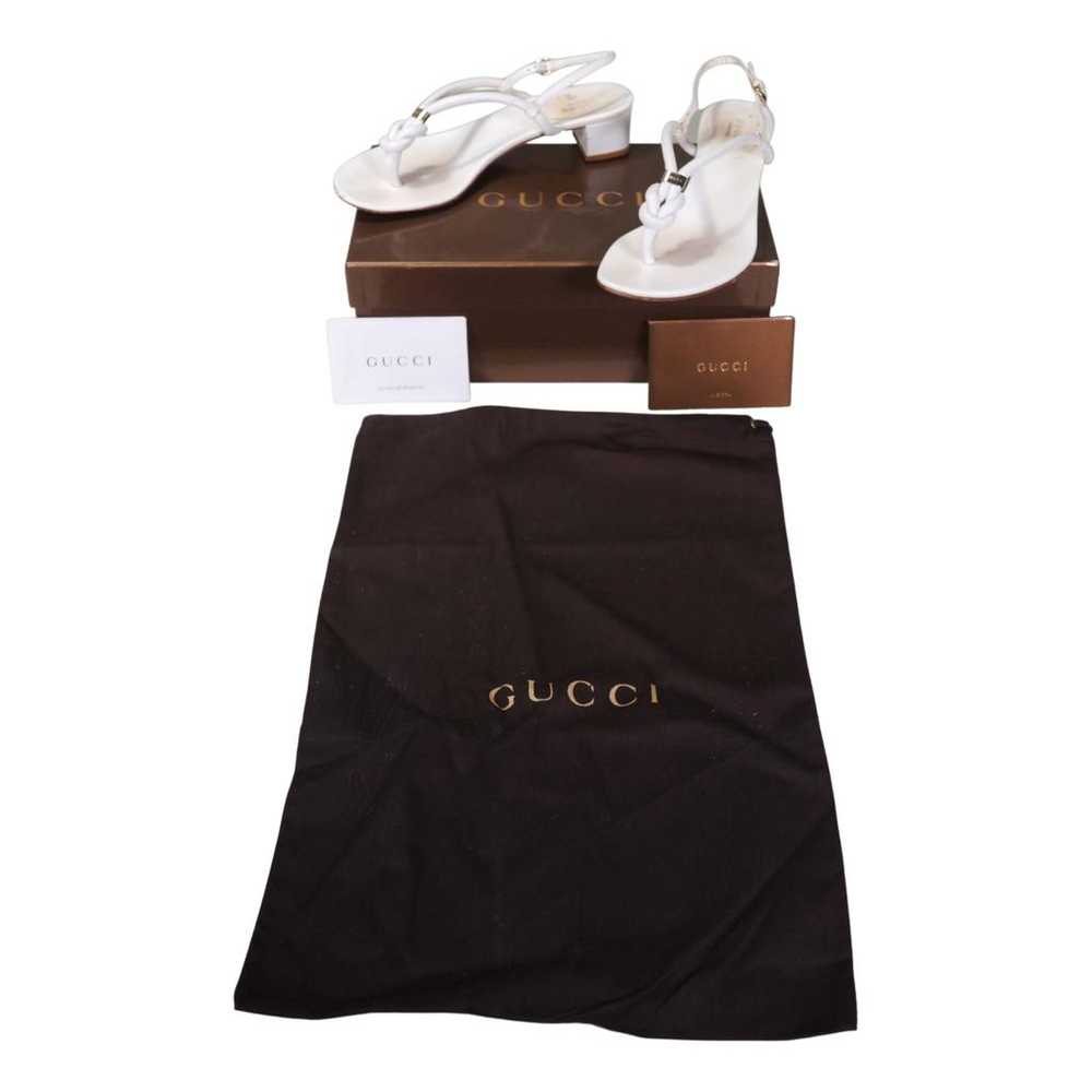 Gucci Leather flats - image 1