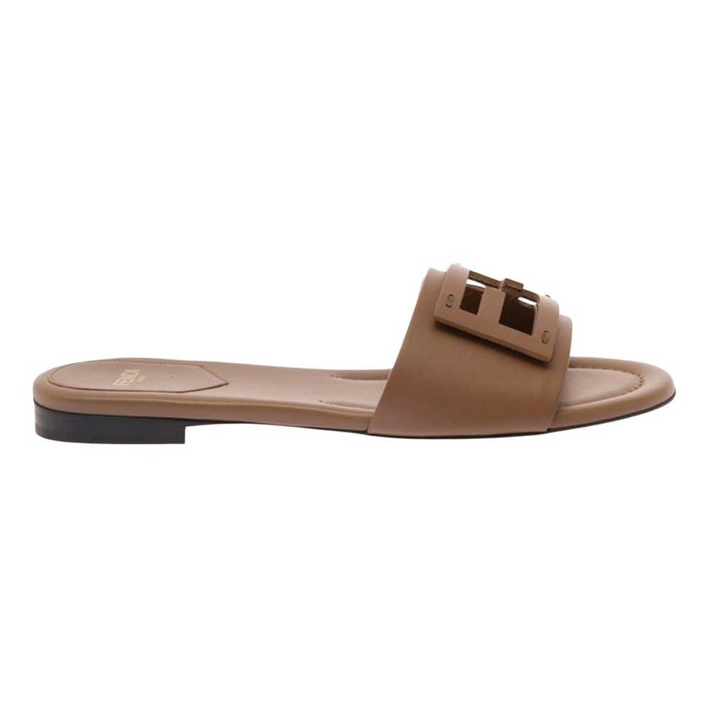 Fendi Leather sandal - image 1