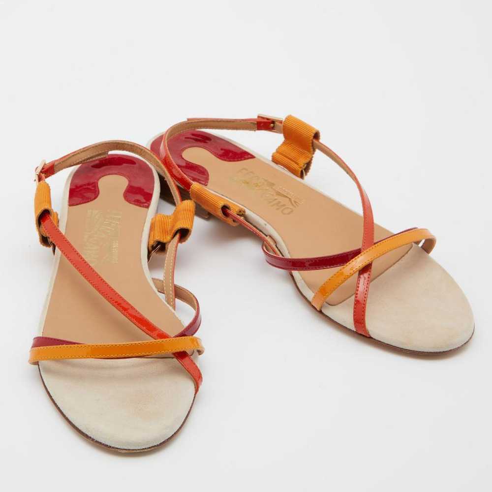 Salvatore Ferragamo Patent leather sandal - image 3