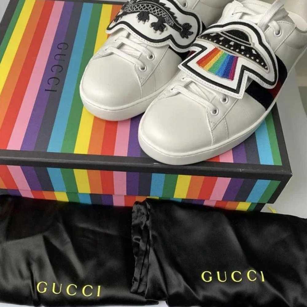 Gucci Ace low trainers - image 11