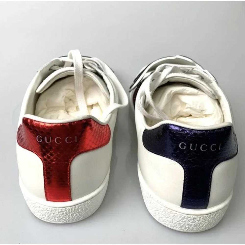 Gucci Ace low trainers - image 7