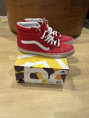 Vans Vans Sk8 high red og size 13 - image 1