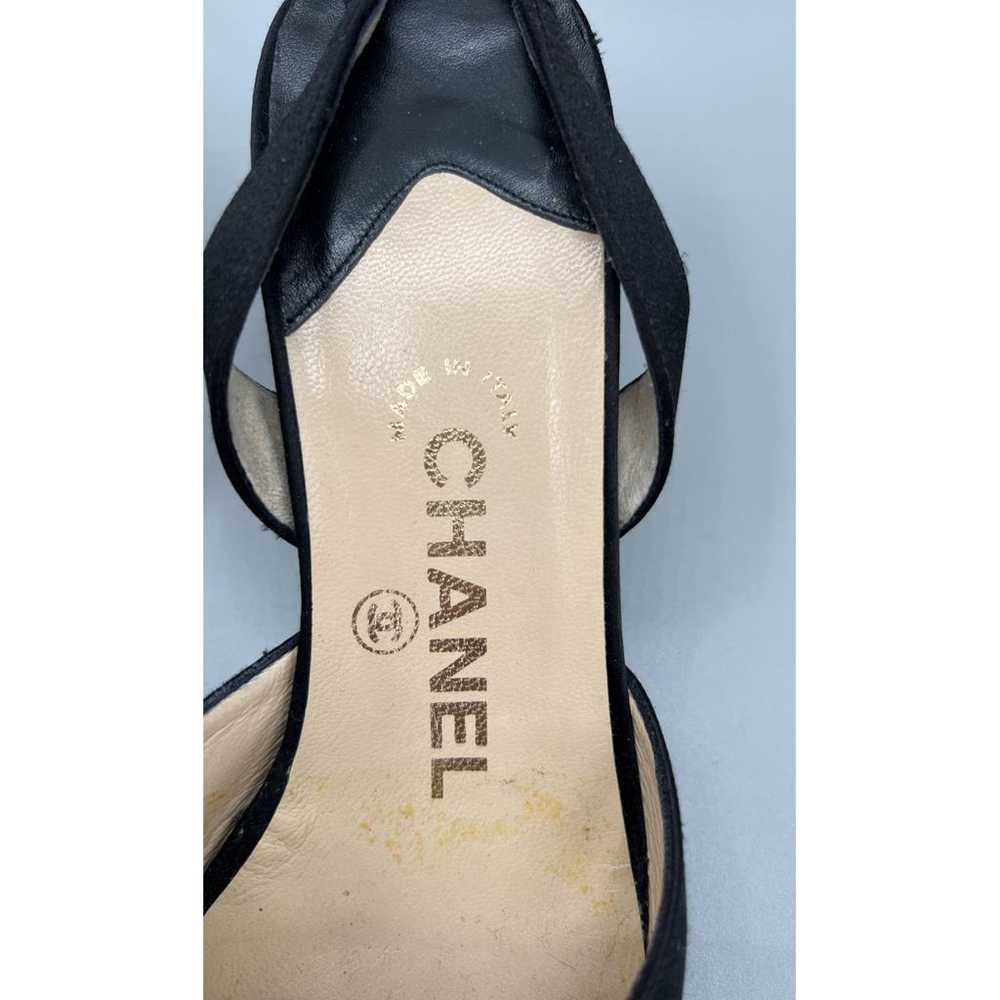 Chanel Cloth heels - image 7